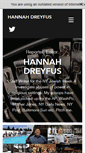Mobile Screenshot of hannahdreyfus.com